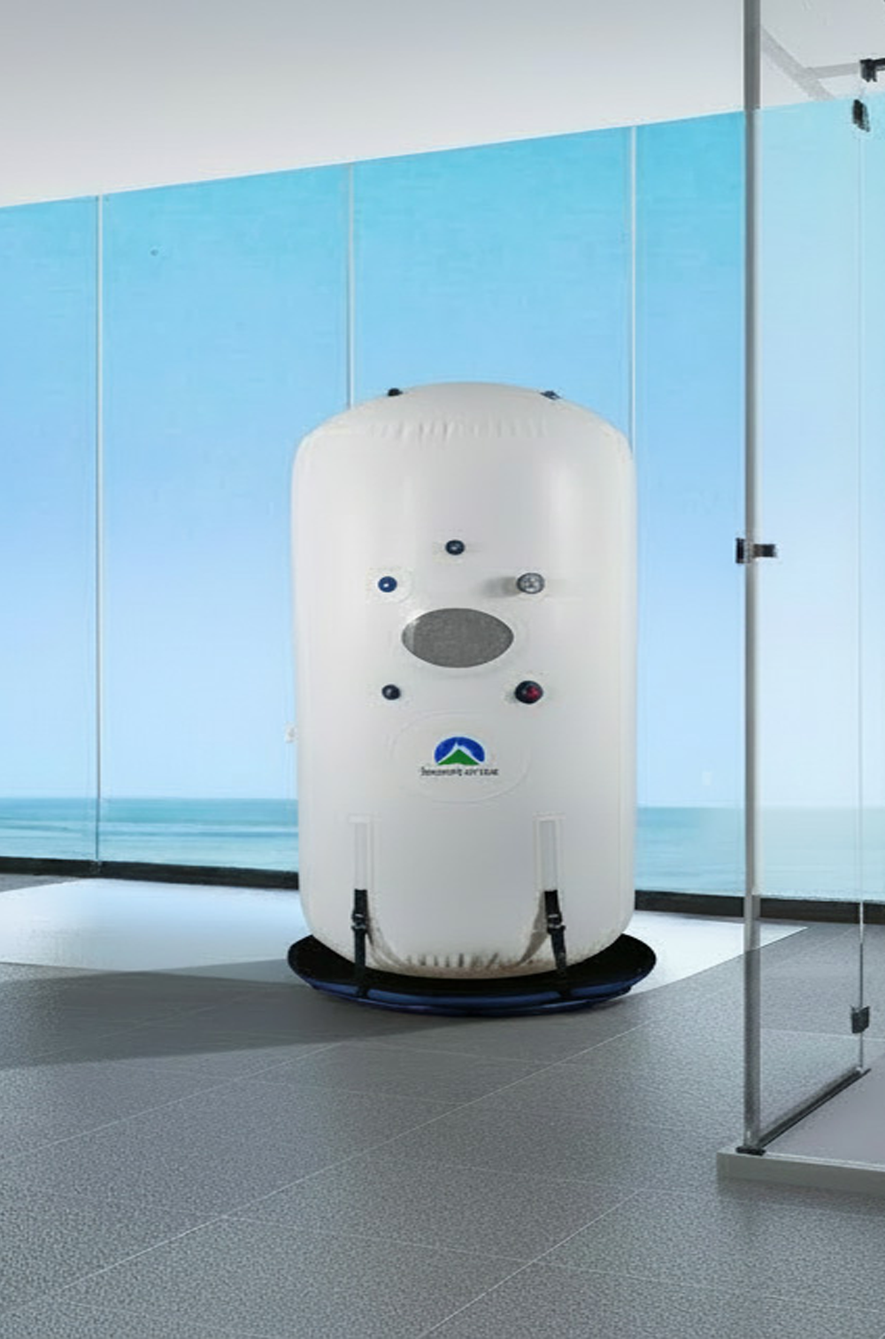 HBOT vertical chamber